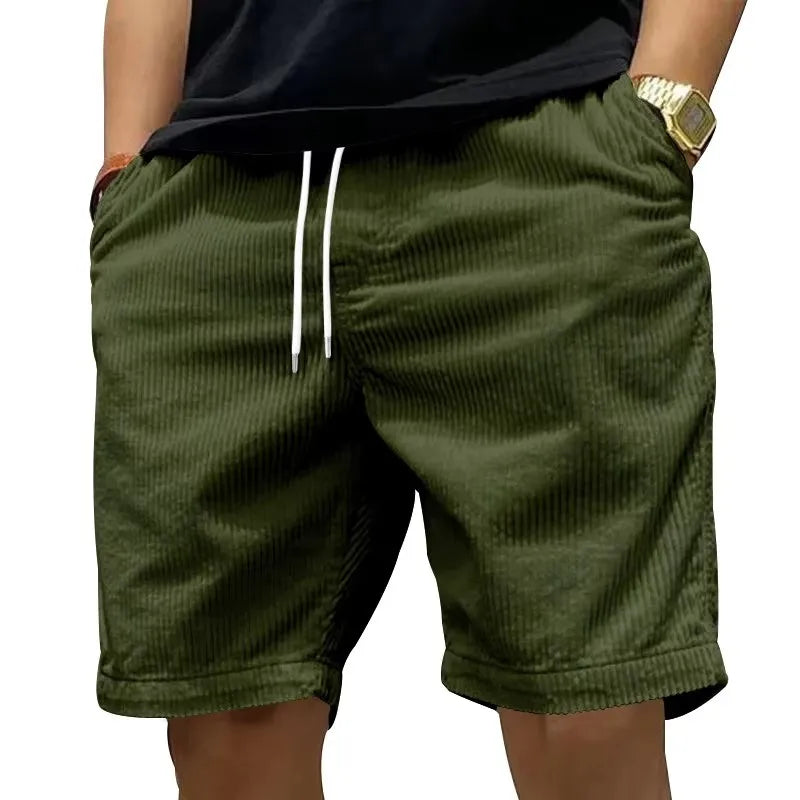 Men's Shorts | Loose Fit | Elastic Waist with Drawstring | Casual