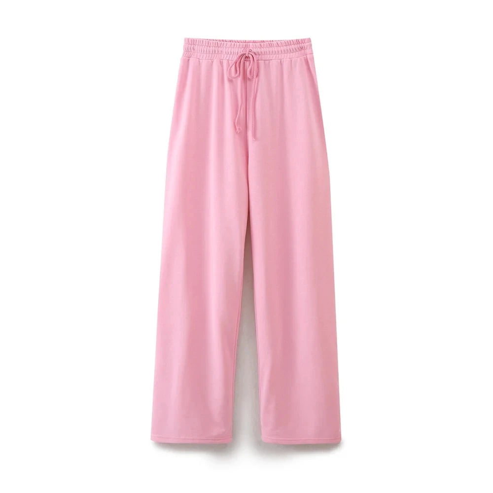 Women's Oversize T-Shirt and Drawstring Pants Two-Piece Set | Lounge Style