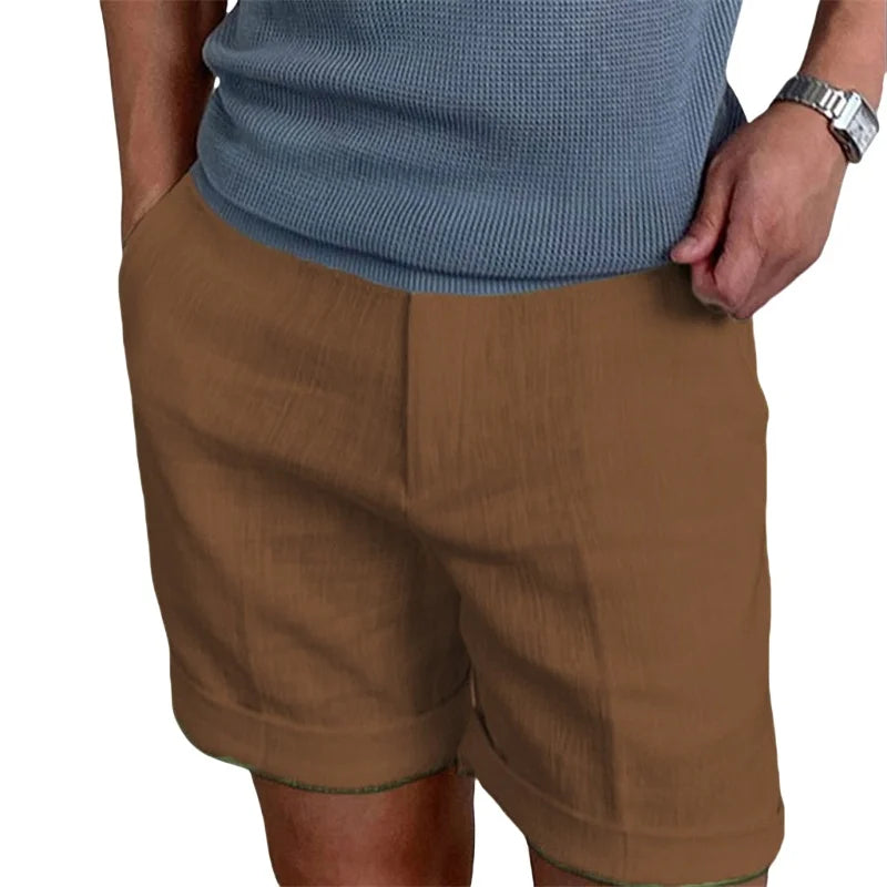 Men's Shorts | Regular Fit | Elastic Waist with Pockets | Summer Casual