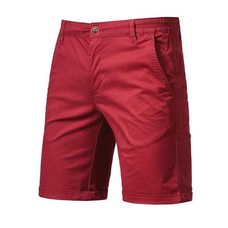 Męskie Szorty Casual | Szorty Regular Fit o Klasycznym Kroju | Czysta Sylwetka | Wakacyjny Styl Na Co Dzień