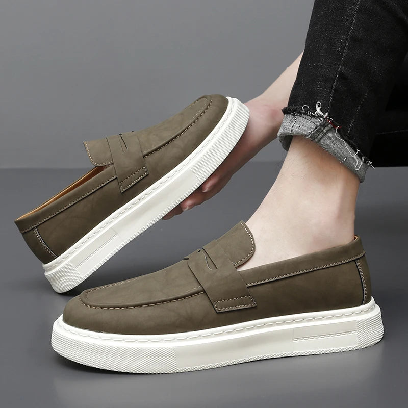 Men's Slip-On Penny Strap Loafers | Modern Look