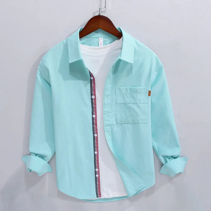 Men's Shirt | Regular Fit | Long Sleeves with Collar | Casual
