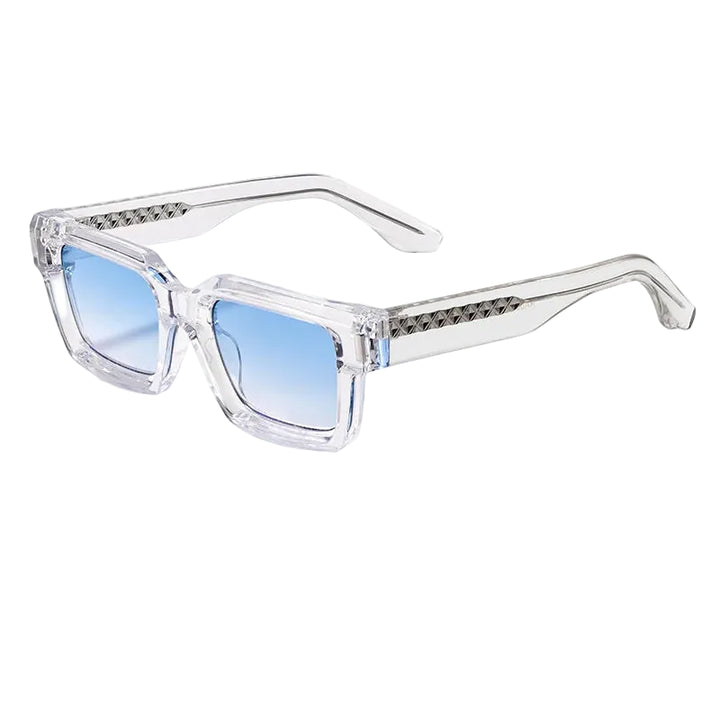 Men’s Small Square Retro Punk Sunglasses