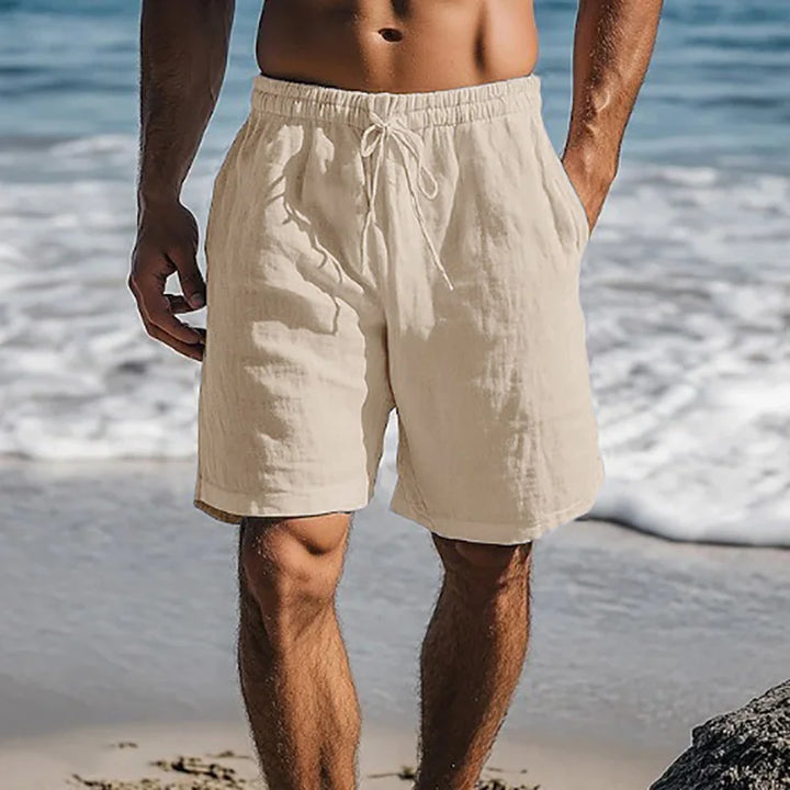 Men's Beach Shorts with Drawstring Waist | Relaxed Fit