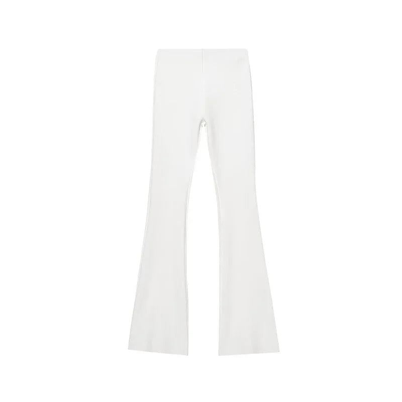 Women's Sleeveless Peplum Top and Wide-Leg Pants Two-Piece Set | Airy Style