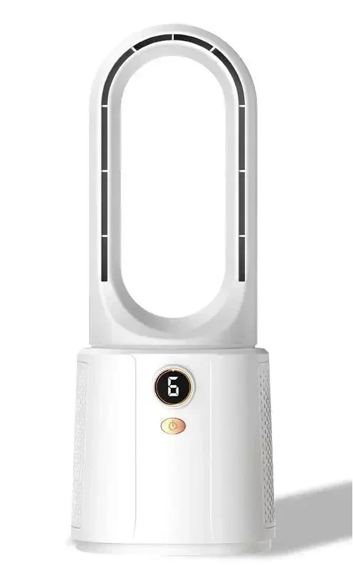 Portable Air Cooler | Battery-Powered Cooling Fan | Humidifying Function | LED Night Light