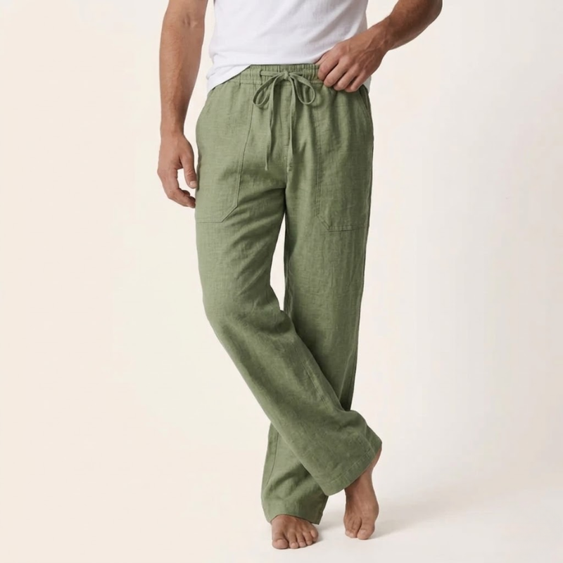 Mateusz | Men's Linen Pants for Summer