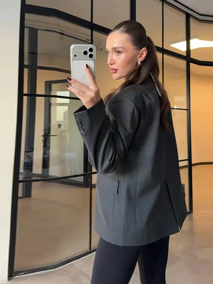 Women's Modern Blazer | Straight Cut
