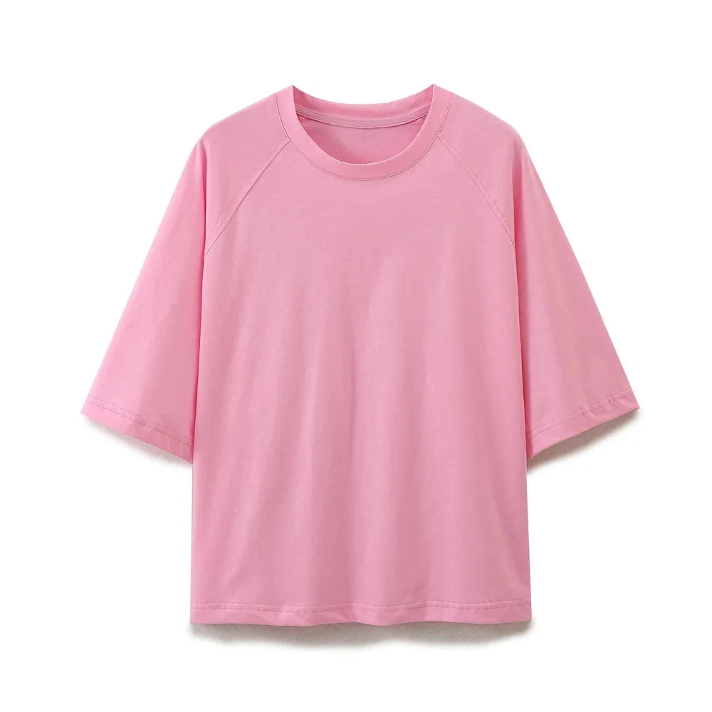 Women's Oversize T-Shirt and Drawstring Pants Two-Piece Set | Lounge Style