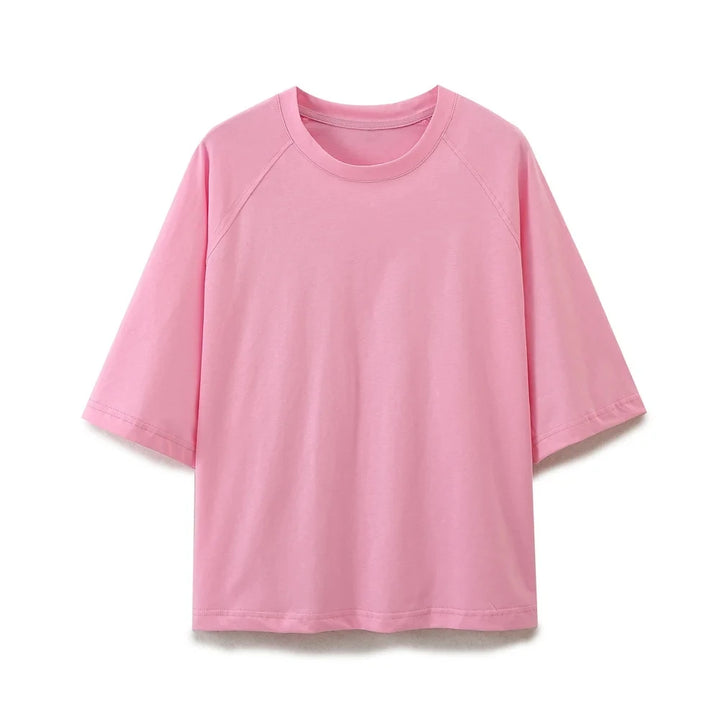 Women's Oversize T-Shirt and Drawstring Pants Two-Piece Set | Lounge Style