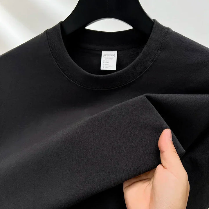 Men's Crew Neck Sweatshirt with Long Sleeves | Oversize Fit