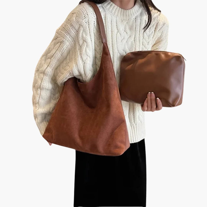 Women's Hobo Shoulder Bag Large Capacity Soft Shopper | Everyday