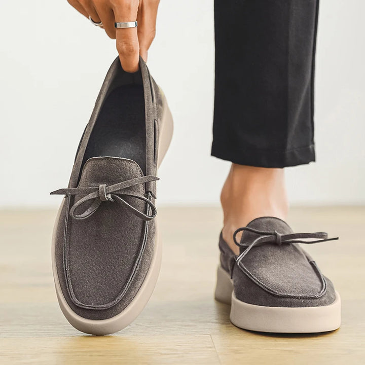 Men's Slip-On Casual Shoes with Laces | Modern Cut