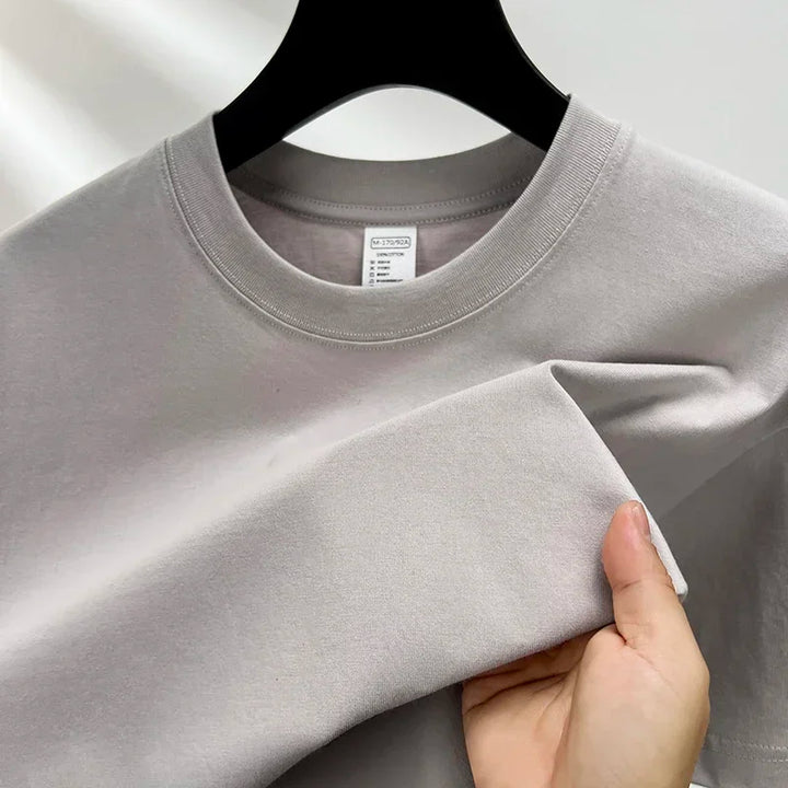 Men's Crew Neck Sweatshirt with Long Sleeves | Oversize Fit