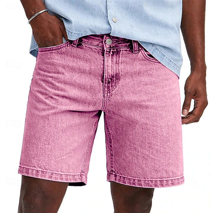 Men's Straight-Leg Denim Shorts | Regular Fit