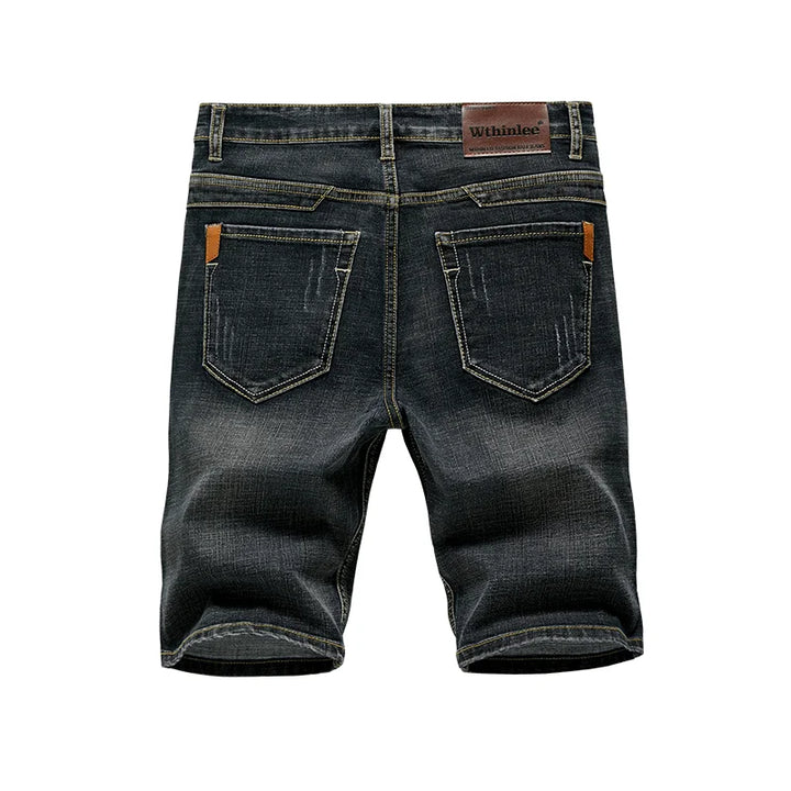 Men's Denim Shorts | Regular Fit | Knee-Length | Casual