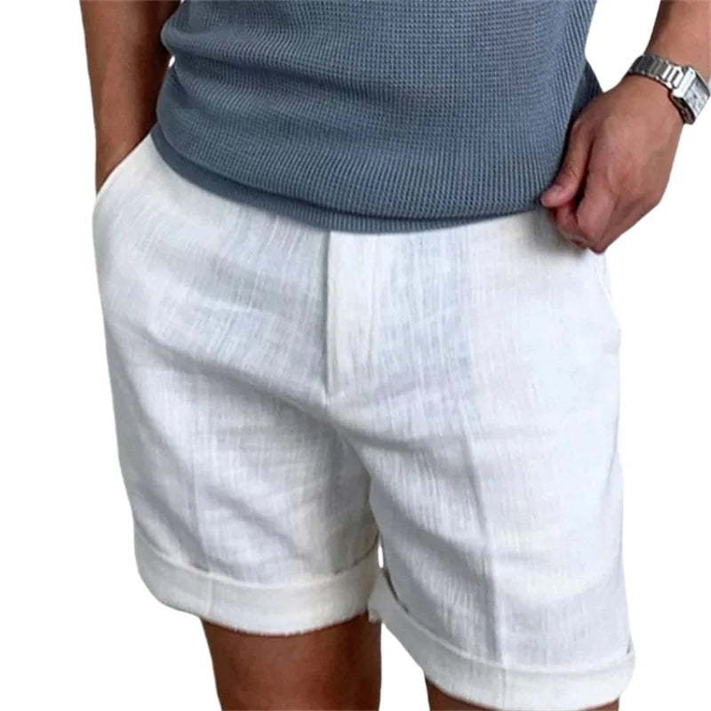 Men's Shorts | Regular Fit | Elastic Waist with Pockets | Summer Casual