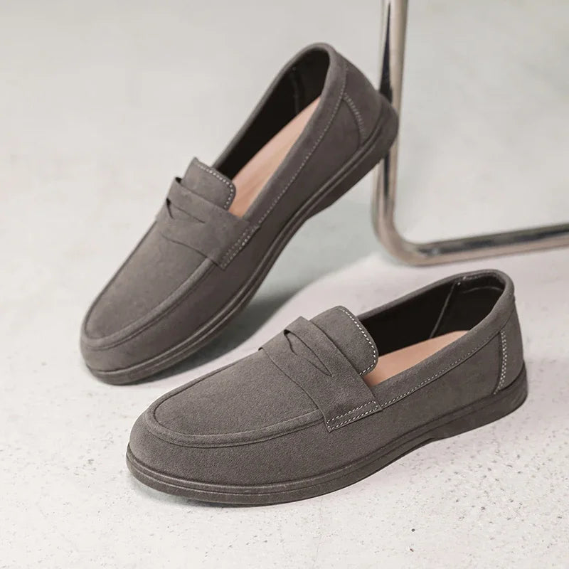 Męskie Minimalistyczne Wsuwane Mokasyny | Smart Casual
