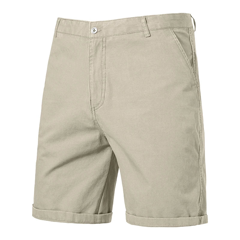 Men's Chino Shorts with Straight Leg | Regular Fit