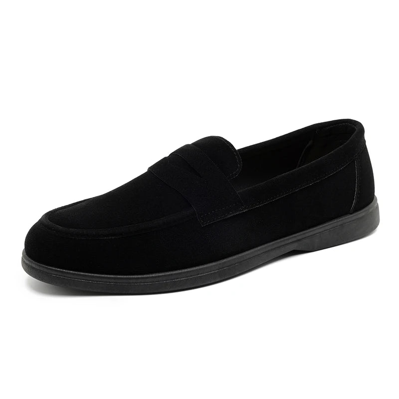Men's Penny Loafers with Stitching | Classic Cut
