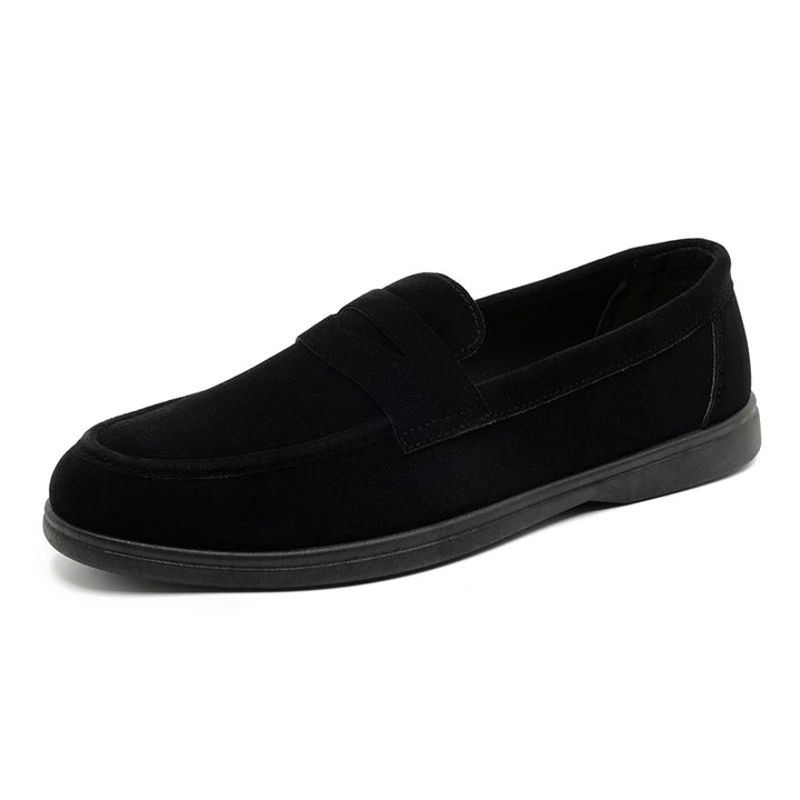 Men's Penny Loafers with Stitching | Classic Cut
