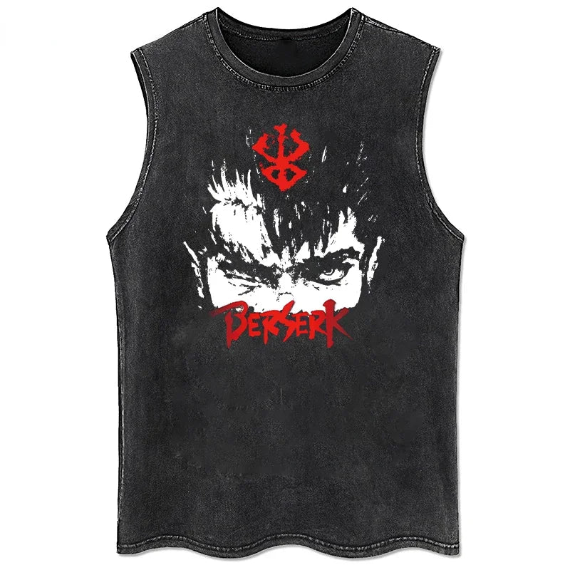 Men's Tank Top | Regular Fit | Sleeveless with Graphic Print | Streetwear