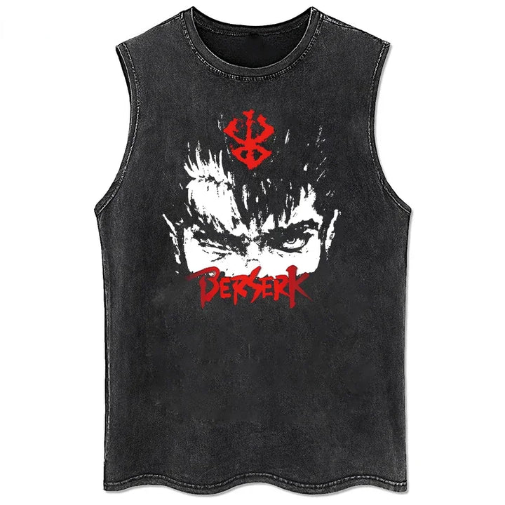 Men's Tank Top | Regular Fit | Sleeveless with Graphic Print | Streetwear