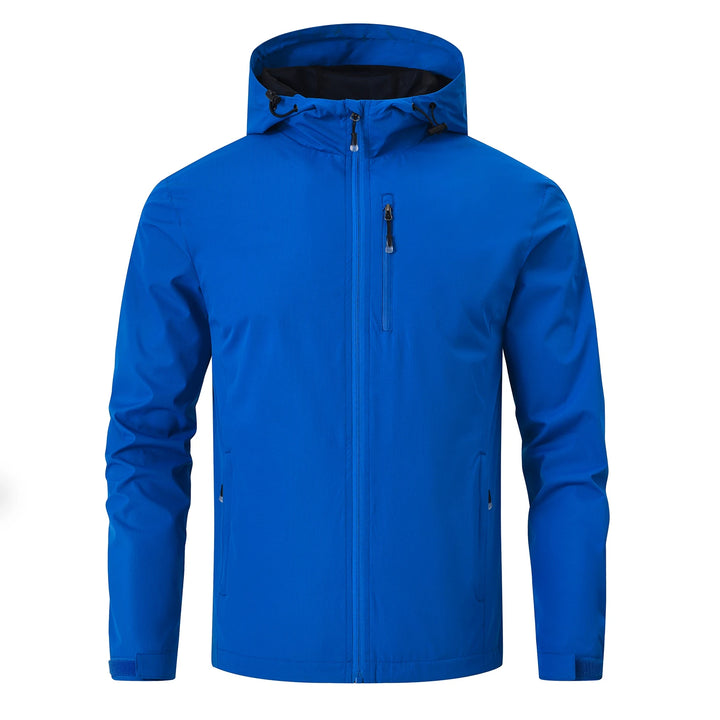 Men's Outdoor Jacket | Regular Fit | Hood and Zipper | All-Year-Round