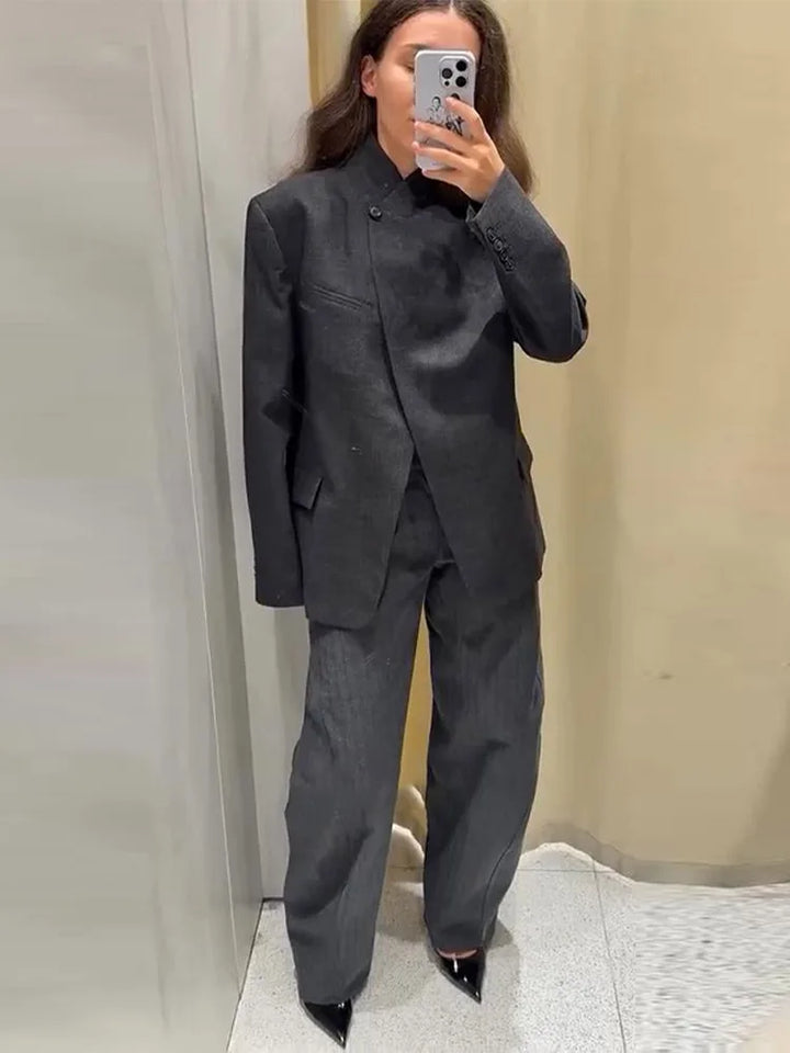 Women's Modern Blazer | Straight Cut