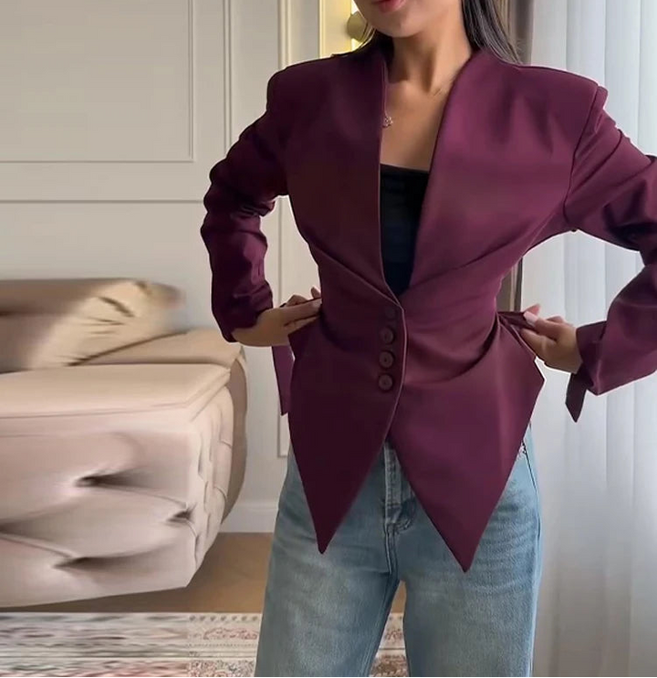 Women's Modern Blazer | Defined Shoulders