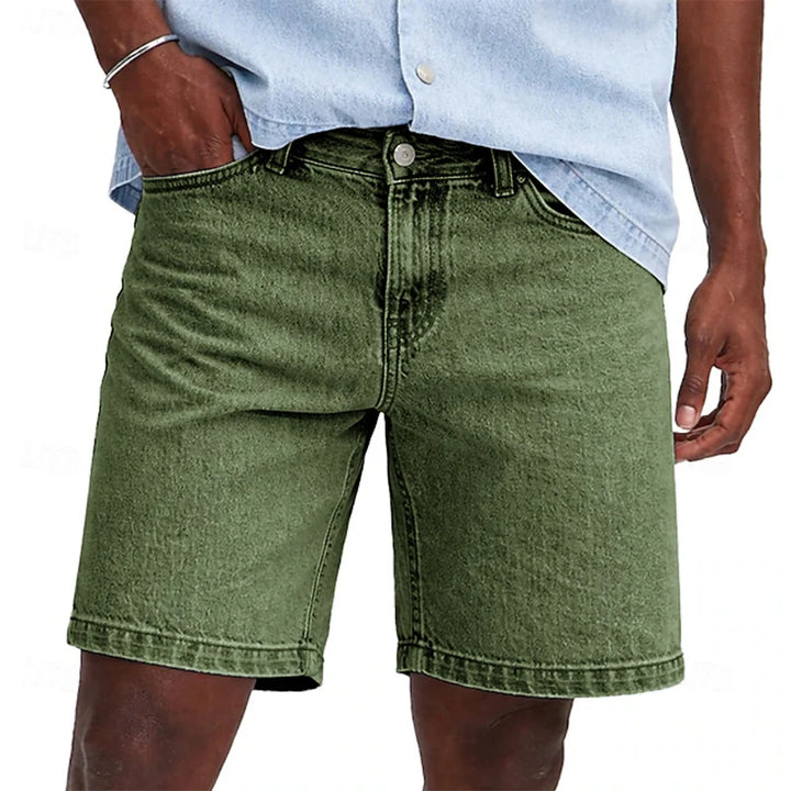 Men's Straight-Leg Denim Shorts | Regular Fit