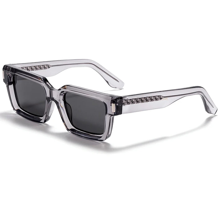 Men’s Small Square Retro Punk Sunglasses