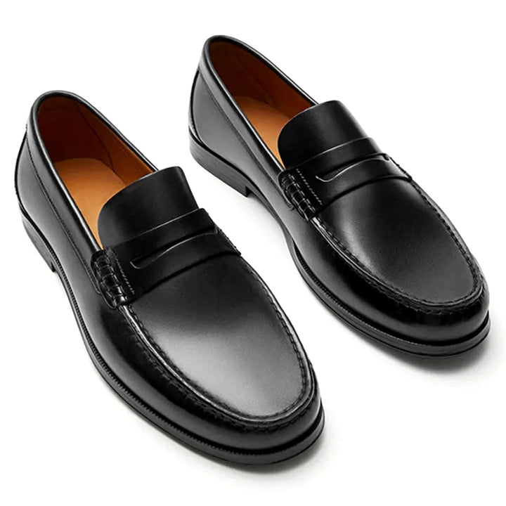 Men's Classic Penny Slip-On Loafers | Formal Cut