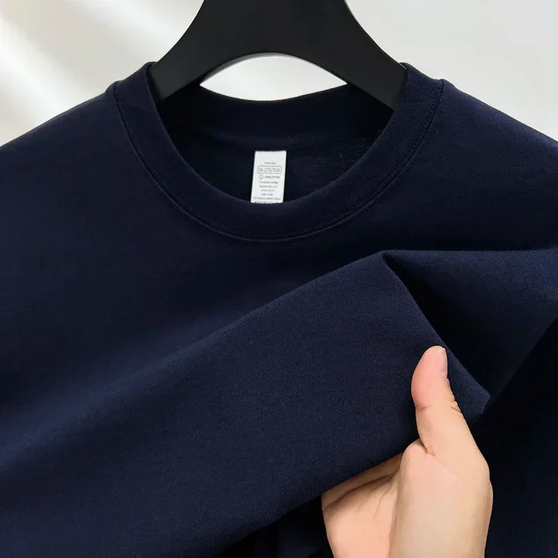 Men's Crew Neck Sweatshirt with Long Sleeves | Oversize Fit