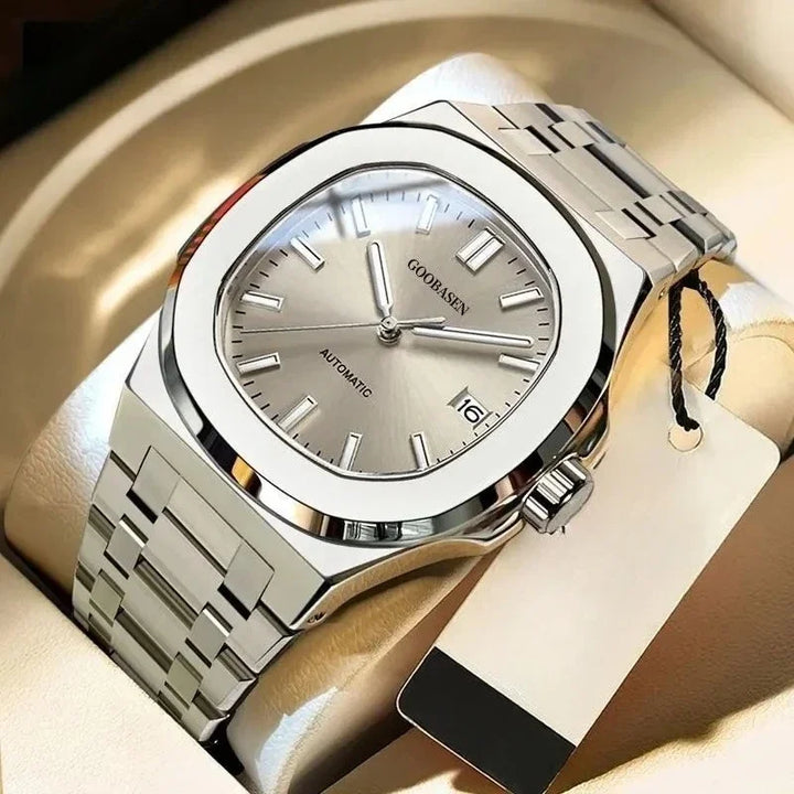 Men's Analog Watch | Round Case | Stainless Steel Bracelet | Classic Style