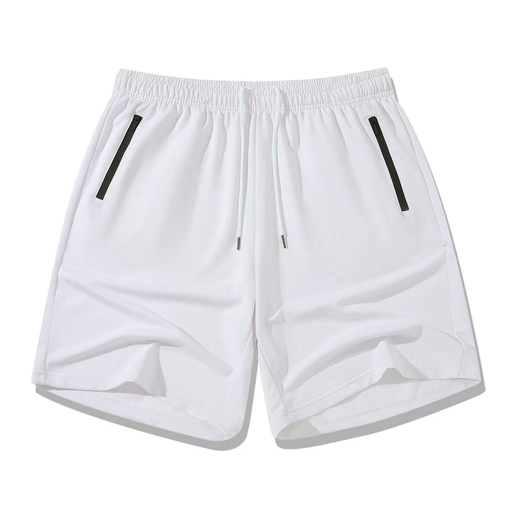 Grzegorz | Men's training shorts with zippered pockets