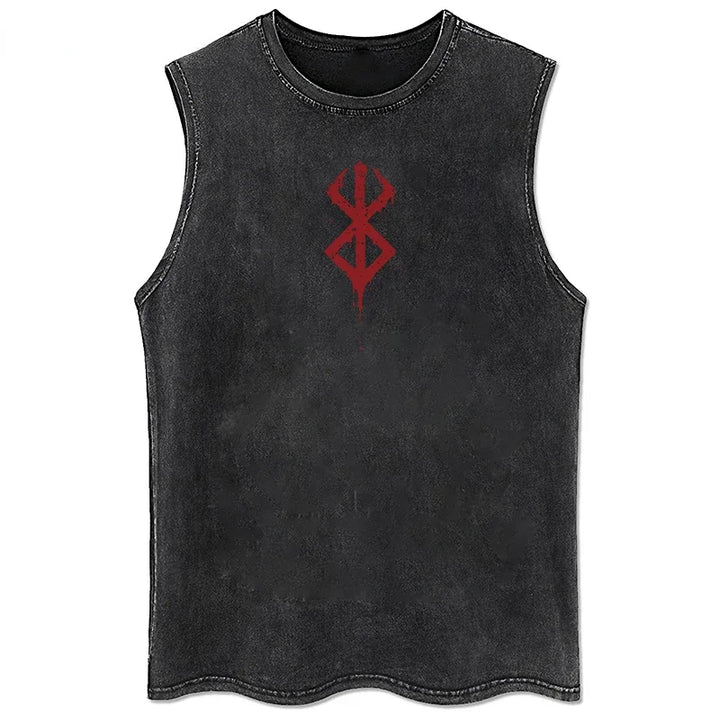 Men's Tank Top | Regular Fit | Sleeveless with Graphic Print | Streetwear