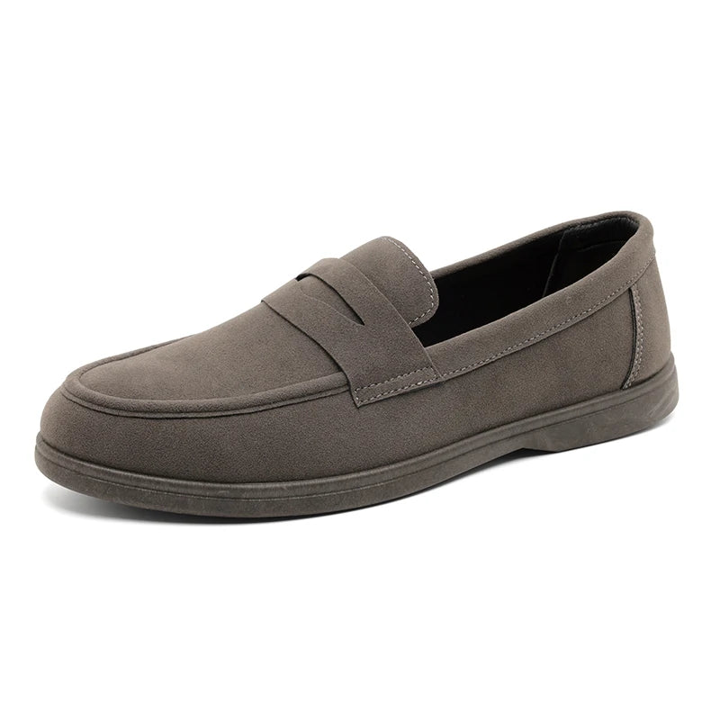 Men's Penny Loafers with Stitching | Classic Cut