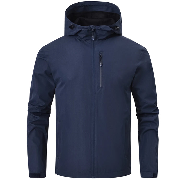 Men's Outdoor Jacket | Regular Fit | Hood and Zipper | All-Year-Round