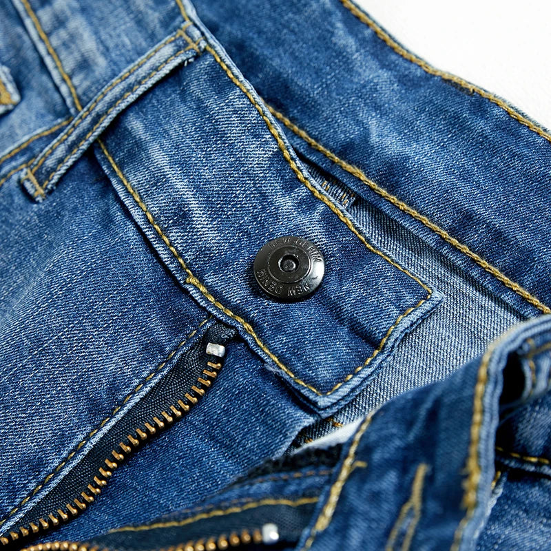 Men's Denim Shorts | Regular Fit | Knee-Length | Casual