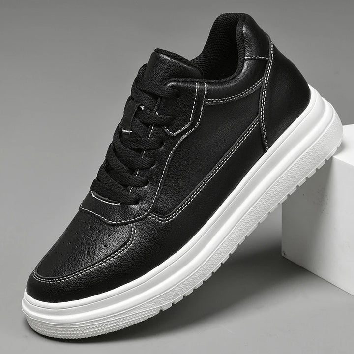 Męskie Sneakersy na Platformie Sznurowane | Codzienny Krój