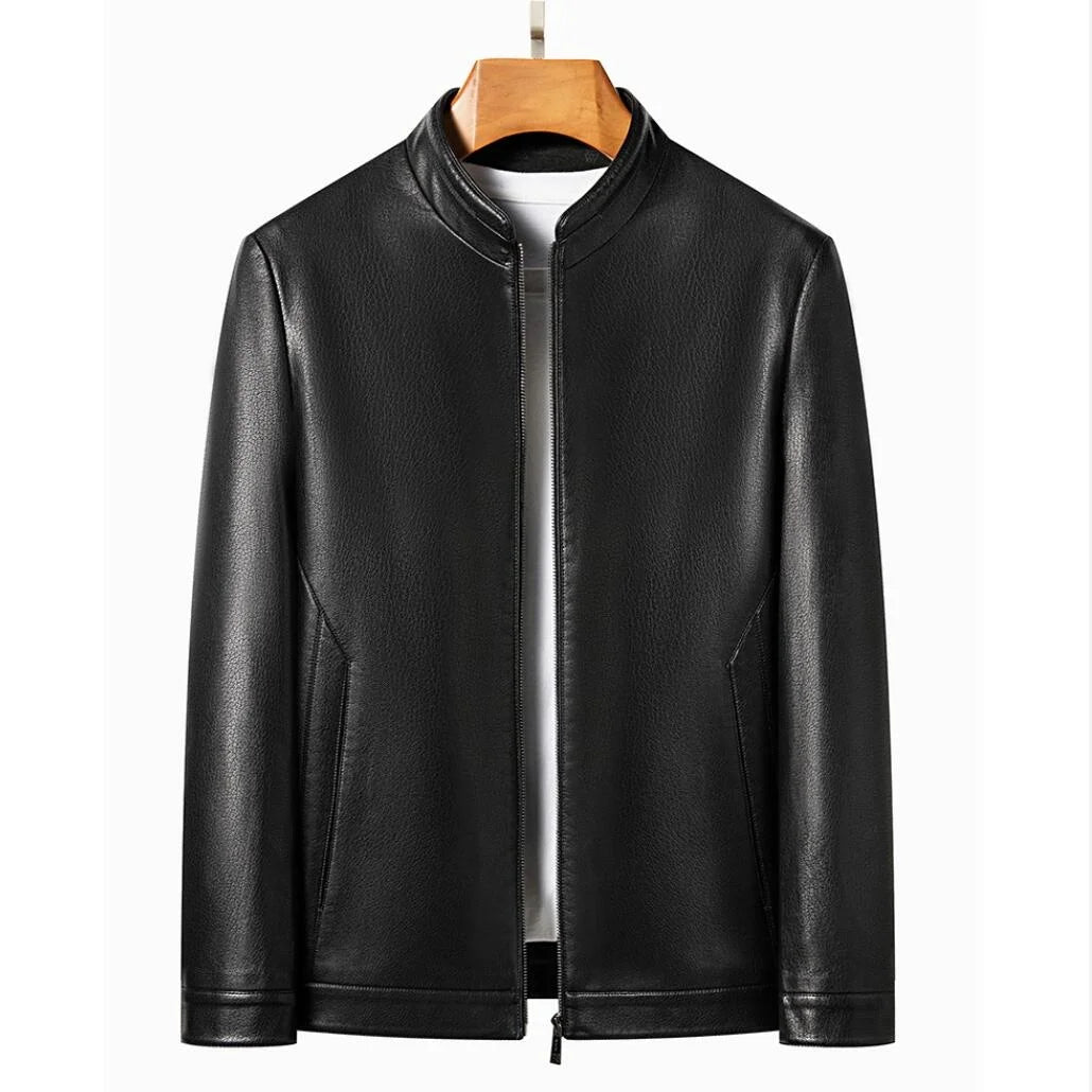 Men's Front Zipper Classic Collar Casual Jacket | Minimalist Design