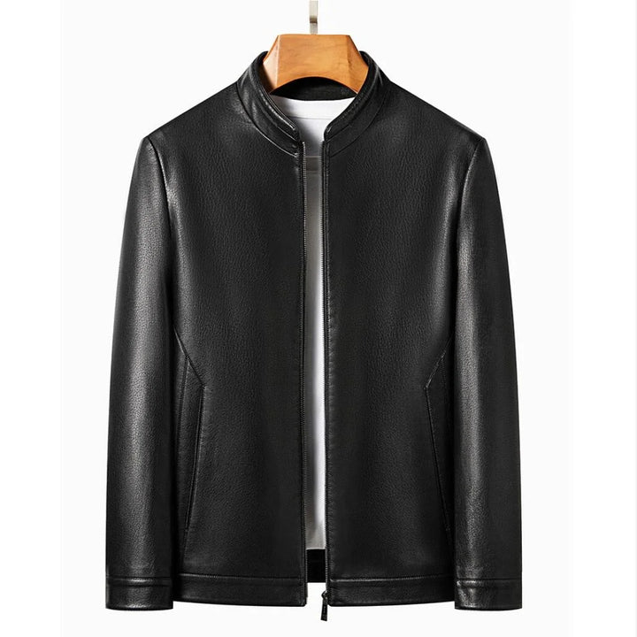 Men's Front Zipper Classic Collar Casual Jacket | Minimalist Design