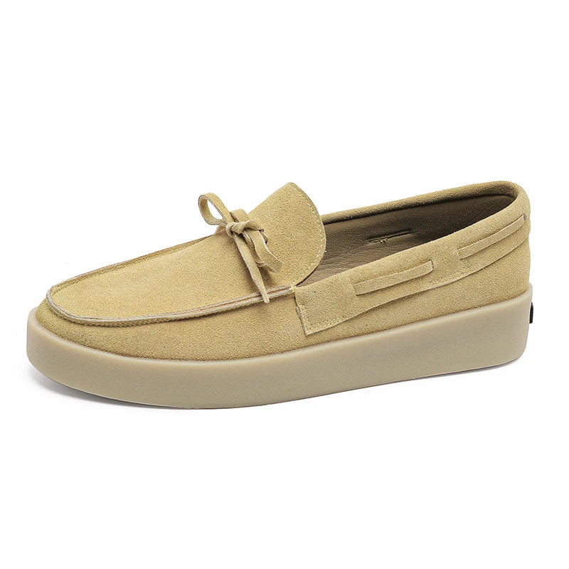 Men's Slip-On Casual Shoes with Laces | Modern Cut