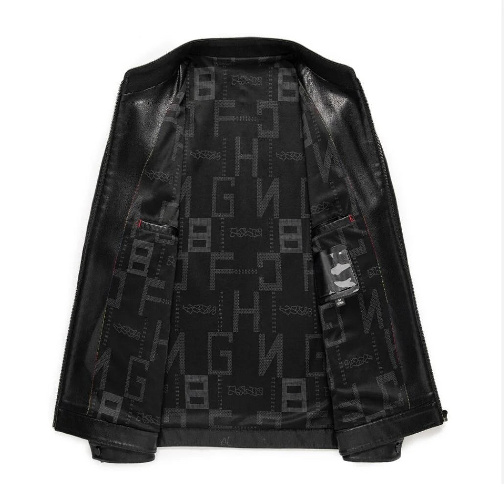 Men's Front Zipper Classic Collar Casual Jacket | Minimalist Design