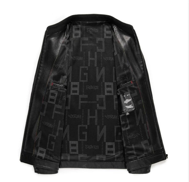 Men's Front Zipper Classic Collar Casual Jacket | Minimalist Design