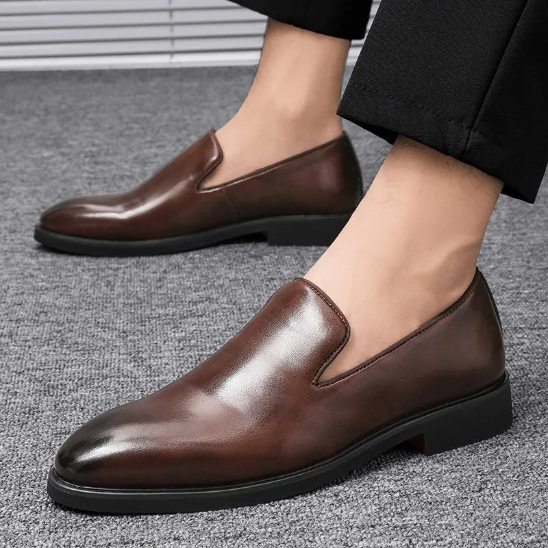 Men's Slip-On Formal Shoes | Pointed Toe
