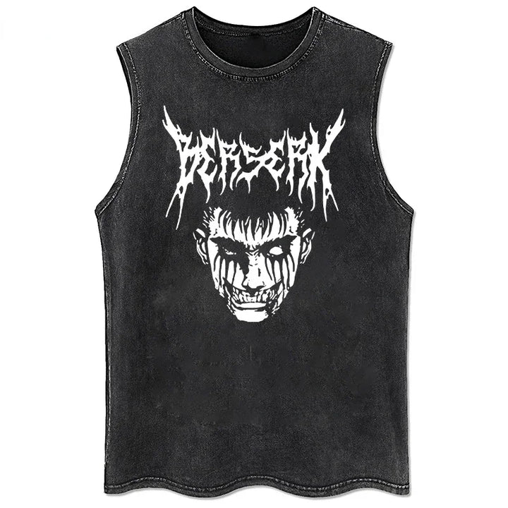 Men's Tank Top | Regular Fit | Sleeveless with Graphic Print | Streetwear