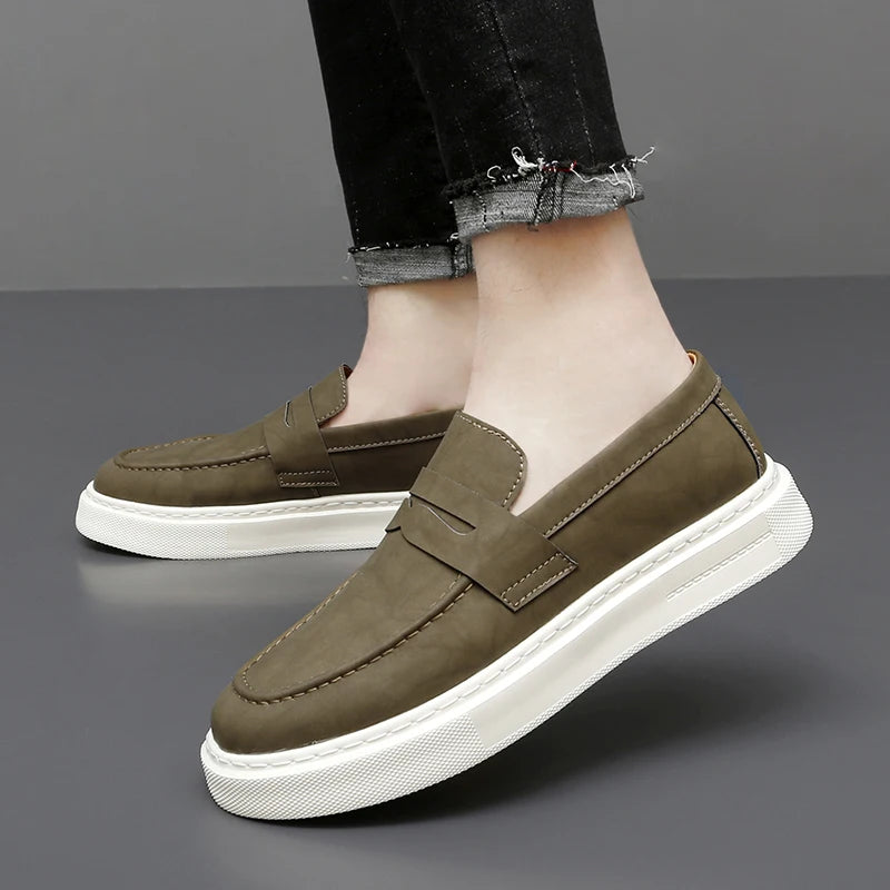 Men's Slip-On Penny Strap Loafers | Modern Look
