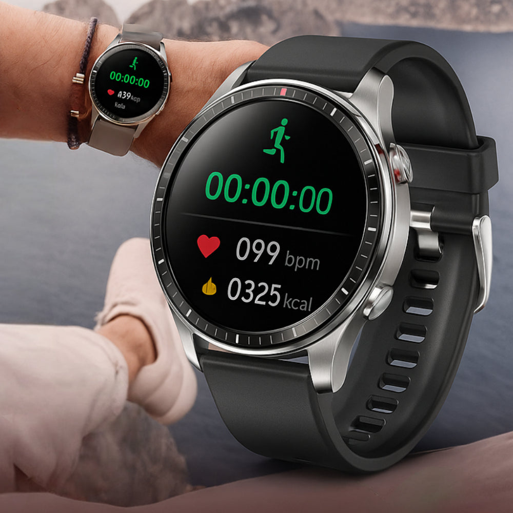 Smartwatch z EKG, ciśnieniem krwi i monitorem tlenu 1